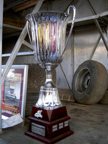 FWJ's newly-acquired GOLD CUP!
