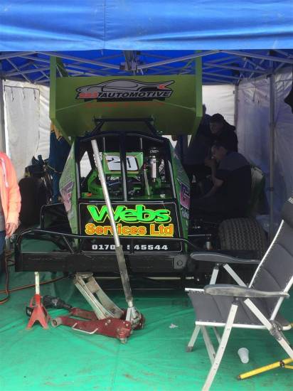 20 Liam Gilbank - Never got on track in the new car due to a steering box issues

