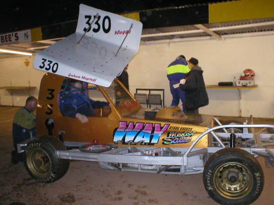 330 Graham Wagstaff. Ex 343 Barry Heath Car
