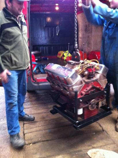Engine dropped off at FWJ
Delivered our engine to FWJs ready for fitting.
