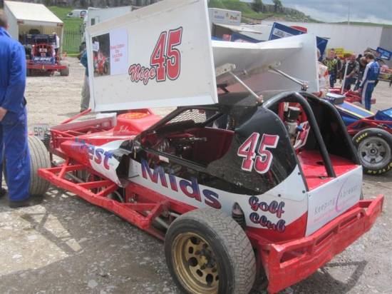 45, Nige's best day yet in a stockcar

