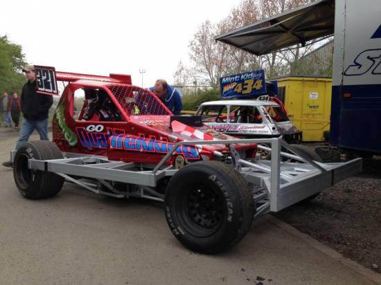 321, new car for Ed, gone for the superstox look
