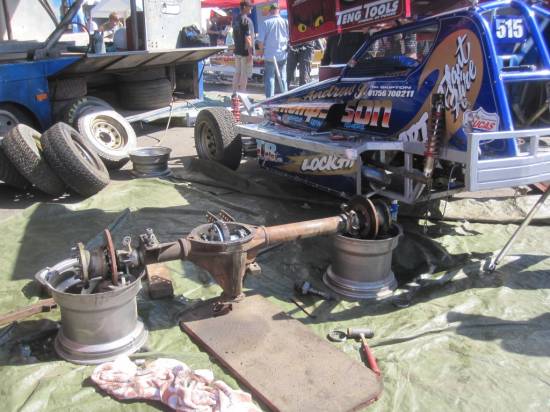 515, axle out before the time trial
