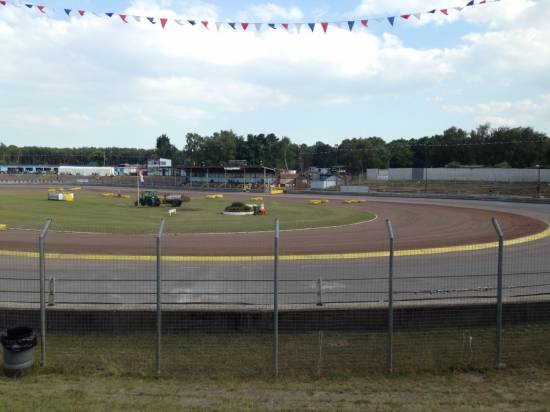 View from turn 3
