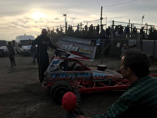 318, Rob qualified at his own track in fifth for the Ipswich World Final after bumper work early on in the race
