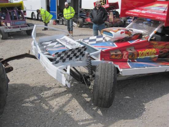 Race damage for 91
