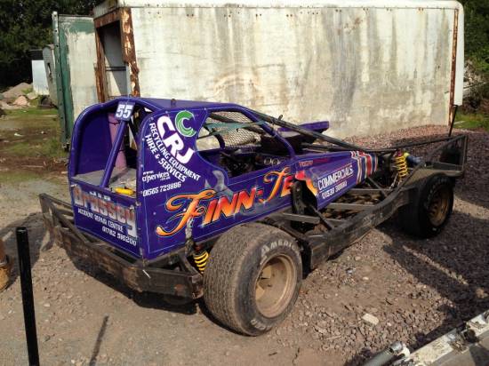 55, used the old shale car
