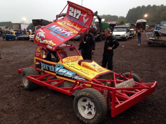 H217, last time racing in the UK for Ron
