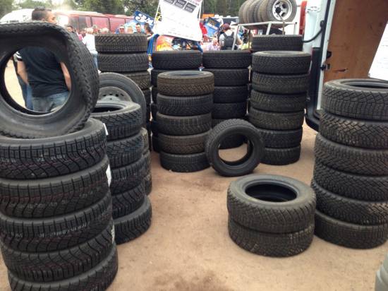 Shale/rally tyres for sale

