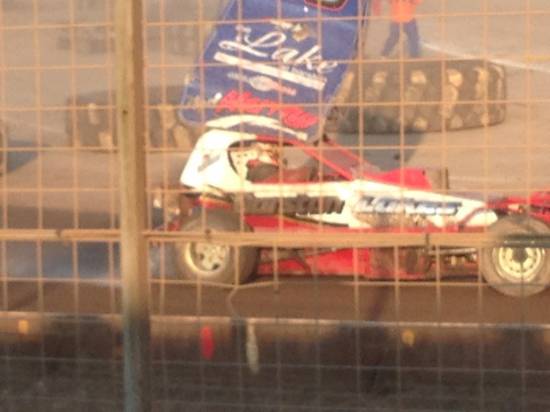 45, struck her up and drove round turns 1 & 2 with the remaining fuel leaking out.
