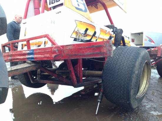 166, back axle hanging off

