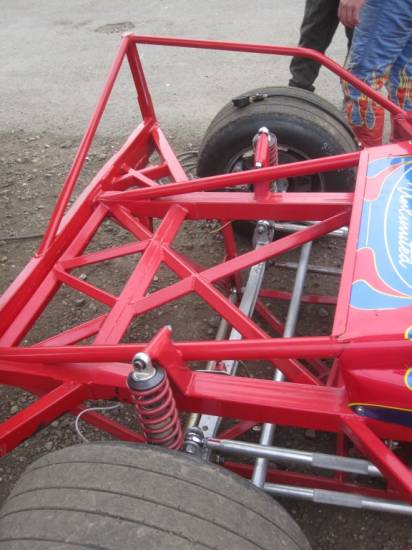 161, front axle changed after the Skeg damage
