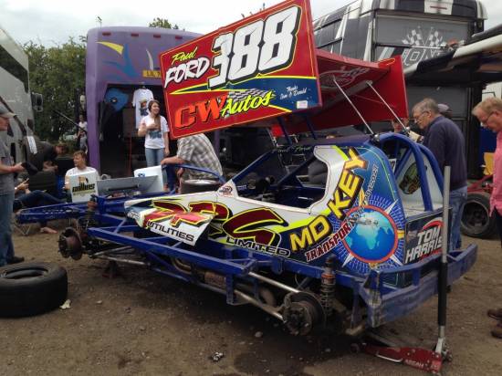 388, retained his Trust Fund title after a long week repairing the Skeggy damage
