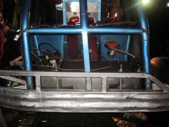2, both chassis rails have bent and the whole cab is leaning
