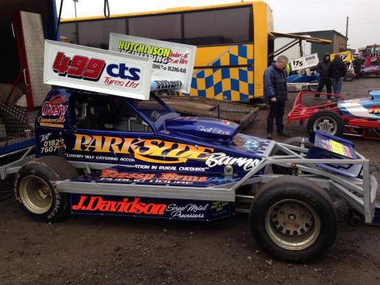 499, Dave Allen with the ex 393 Plumbley car
