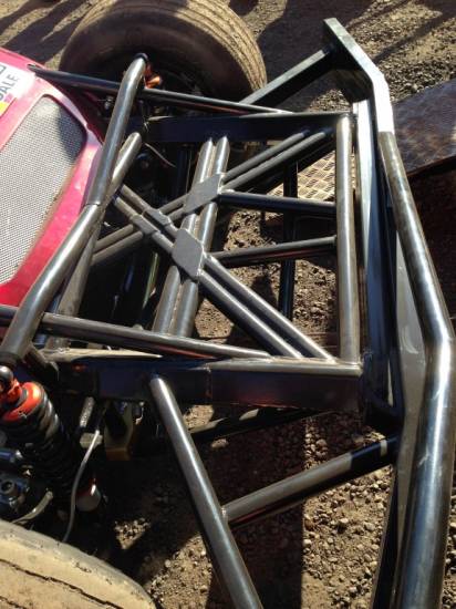 390, front end crumple zone and round tubing like the shale car
