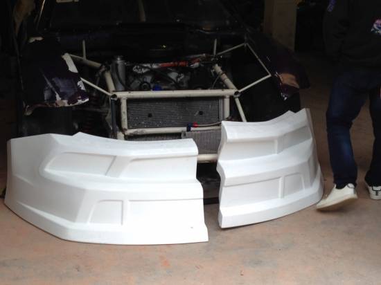The late model repairs continued from yesterday. D2
