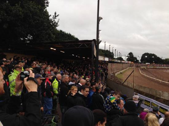 Good crowd attended the Coventry World Final but by no means a sell out.
