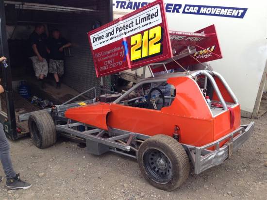 212, using the 221 car seen on the trailer at last week's Coventry
