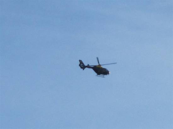 Incarace attempt to trump Startrax's securtity efforts by drafting the Police heli!
