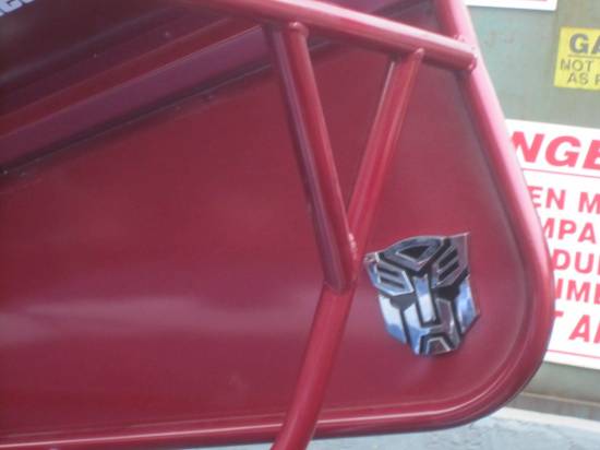 259, transformers is the theme on the new car
