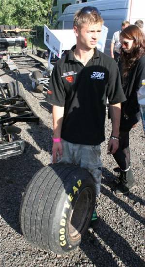 Its a Tyre John.. (im not saying why it wasnt fitted though!)
