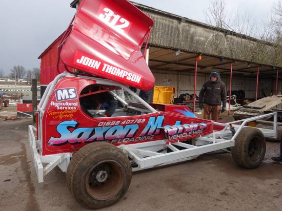 Turbo Tomo aims to race this Mat Newson car a few times this year 
