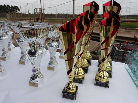 F1 & F2 race trophies
