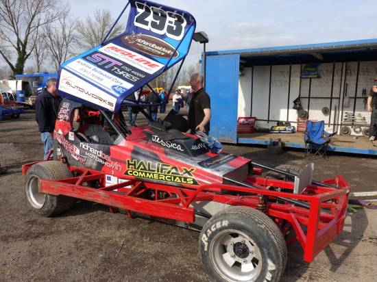 The Eliot Smith car repaired after Stoke 
