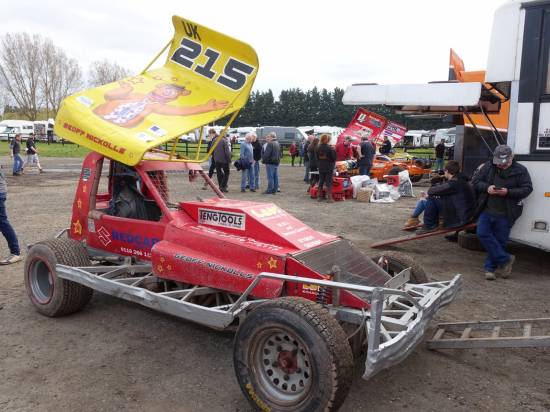 Geoff Nicholls joined Tim as a previous Mildo racer 
