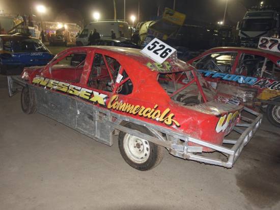 Finn Sargent had won a go in a Saloon for the meeting
