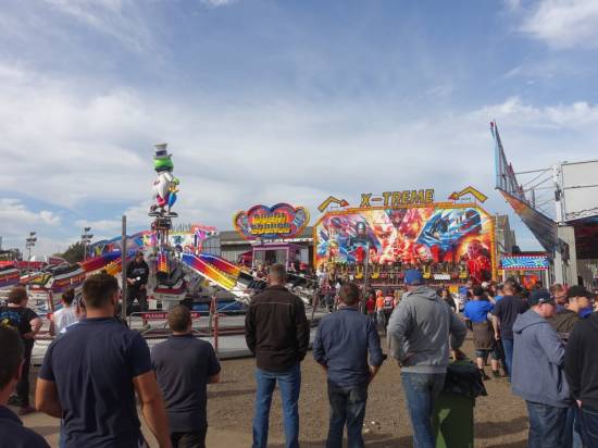 Free rides at the fun fair
