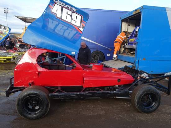 Loughborough's Dean Laird has bought the ex Russell Cooper car. He has raced V8's.
