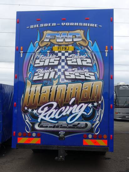 Welcome to day 2 of this Scottish weekend. The Wainman team have done a superb job on their transporter. 
