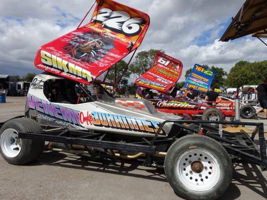 Pieter left his Texel winner at home and used his "UK " car as raced at K.Lynn and Coventry
