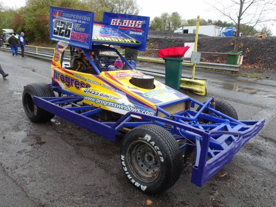 Finn Sargent used the ex Paul Hines car
