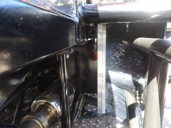 197 - The hgv style spray suppression brushes turned edge on in the side pods are to stop nosy parkers looking in

