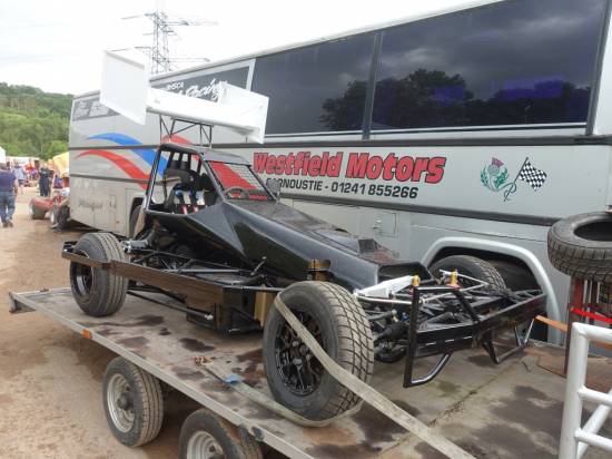 Jess has raced this car in the Swaffham Superstox class and easily achieved star grade.  
