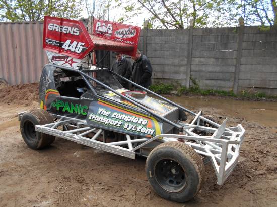 Nigel Green brought his ex Harrison car with a brand new engine
