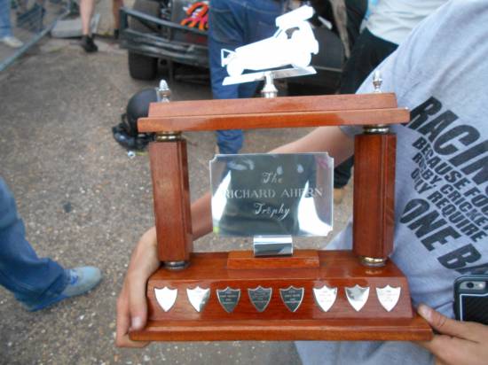 the Richard Ahern Memorial trophy for the GN winner
