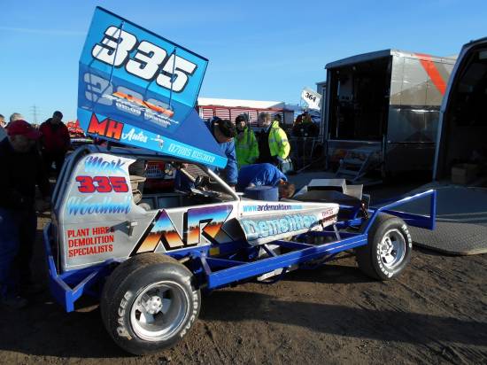 Mint refurb for Mark Woodhull rewarded with a Heat 3rd, Final 6th and the GN win.
