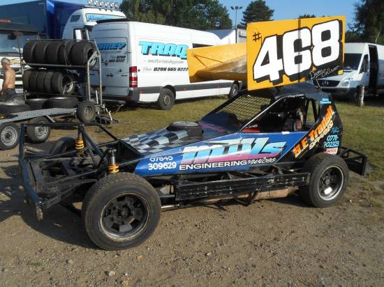 Danny Colliver's got his kit for sale. He's going to carry on racing until it's sold. 
